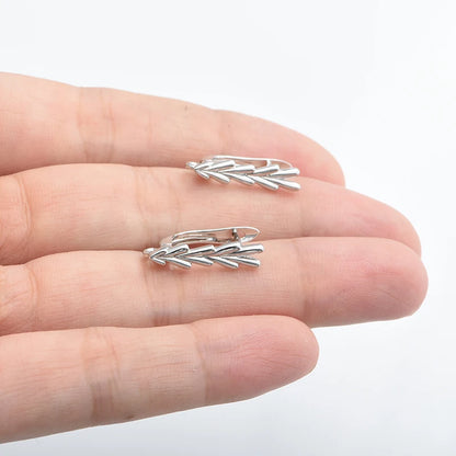 Silver Color Brass Earring Hooks for DIY Jewelry Making Handmade Silver Color Jewelry Accessories Findings Eawires