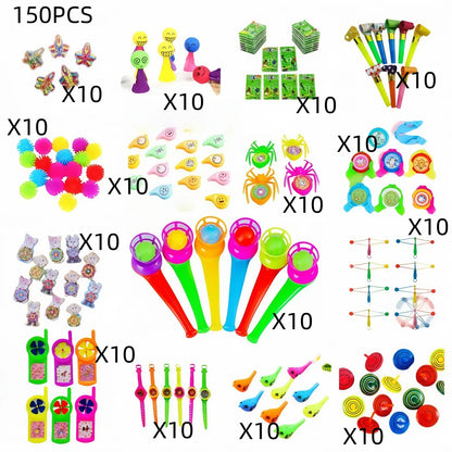 24-150 Pcs Fun Party Favor Set Toys for Kids Birthday Party Wedding Guest Gifts Kindergarten Prizes Christmas Carnival Gift P