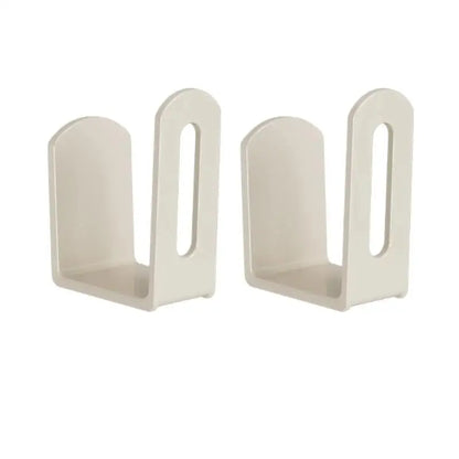 2pcs Home Router Storage Box Wall Artifact Set-top Box Wall-mounted Fixture Support Bracket Wifi Placement Rack For Living Ro