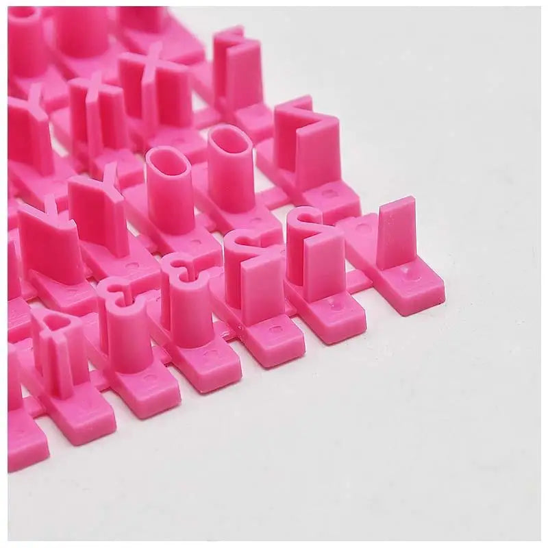 Ceramic Art Alphanumeric Letters Clay Stamp Impress Embosser Set Print Name Ceramic Pottery DIY Embossing Die Seals Tools