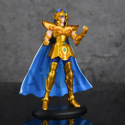 Gold Saint Seiya Figure Saint Sagittarius PVC Action Figure Libra Gemini 18CM Amine Toy Figurine Aixlan - A no box