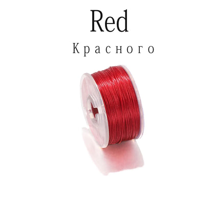 50Yards Nylon Bead Thread Nonelastic Beading Threads Seed Beads Cord Thread for DIY Bracelets Necklace Jewelry Making Supplie