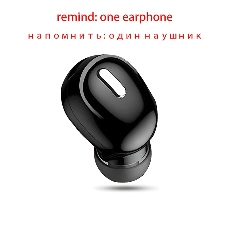 New Wireless Earphones Bluetooth 5.0 Headphones With Mic in-Ear Sports Waterproof TWS Earbuds Bluetooth Handsfree Single Head