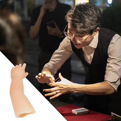 Funny Magic Tricks Coin Disappearing Toys Little Hand Prank Joke Magic Props C oins Disappear Performance Magicians Mini Arm