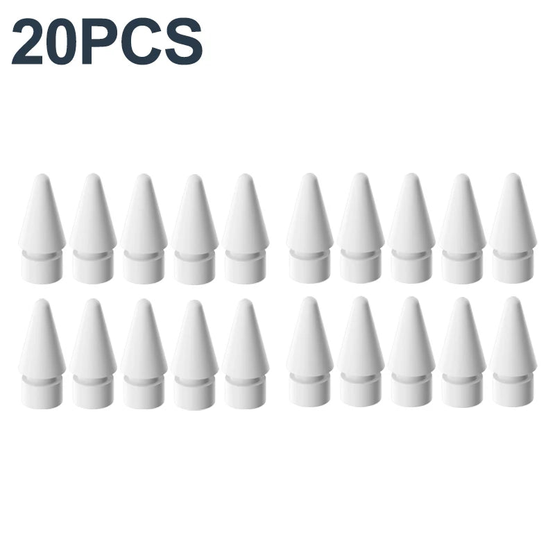 Replacement Pencil Tips for Apple Pencil 1st 2nd Generation iPencil Smooth Spare Nibs for iPad Pro Apple Pencil 2 Fine Nib 20