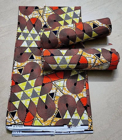 African Ankara prints batik patchwork fabric real wax African sewing material 100% cotton tissu for dress crafts