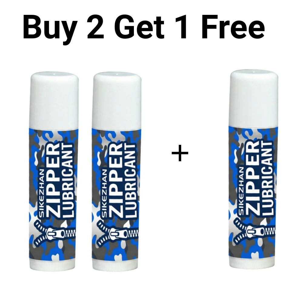 Universal Zipper Lubricant Wax Stick for Marine Boat Canvas Wetsuit Drysuit. Heavy Duty Zip Lube Tool for Snaps & Zippers 6g 