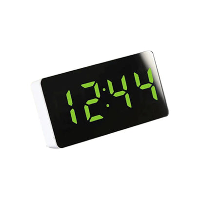Multifunctional Mirror Table Clock Digital Alarm Snooze Display Time Night LED Light Desk Desktop Home Decor Gifts for Childr