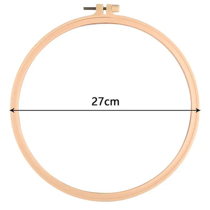 Embroidery Hoop Cross-Stitch Frame Hoop Circle Embroidery Shed DIY Handmade Craft Sewing Needwork Supplies Tools 7.3-27cm