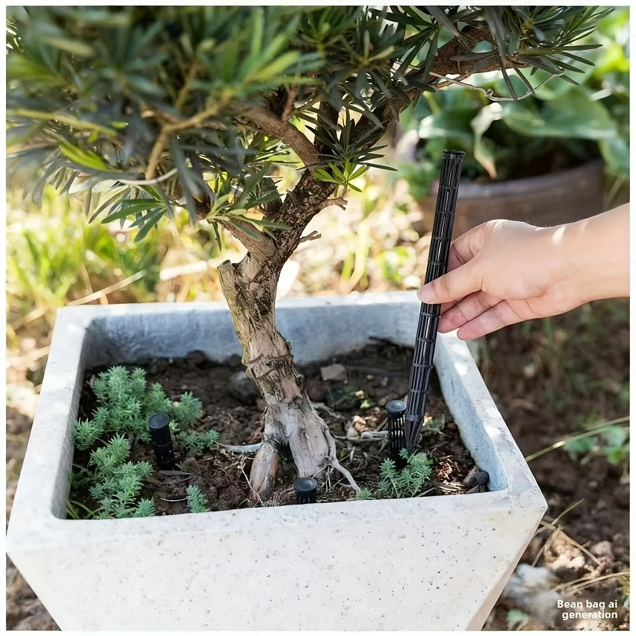 10/20Pcs Plant Aeration Tubes for Pots -Root Rot Prevention,Prevent Overwatering for Healthy Roots,Wet-dry Cycle.gardening To