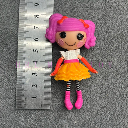 Original 8-10cm Lalaloopsy Little Sister Multi-style Dolls PVC Girls' Holiday Gift Collection Toys - A23-1PC