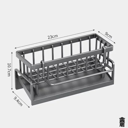 Faucet Hanging Rack – Integrated Draining & Storage, Kitchen Space-Saving Tool