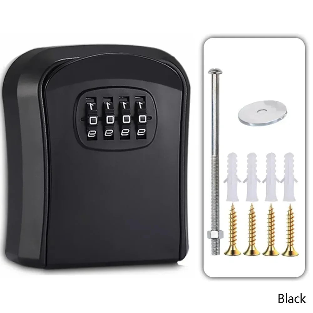 Password Lock Box Anti-theft Home Cat Eye Storage Management Decoration Password Secure Durable Wall Mounted Password Key Box