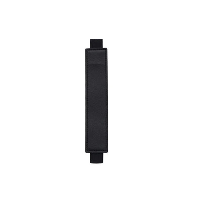 1pc PU Leather Elastic Notebook Band Holders Adjustable Pen Sleeve Pencil Pouch Holder Strap for Notebook Binder - Black