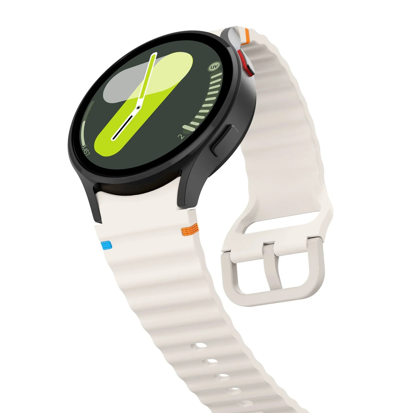 Original Silicone Band for Samsung Galaxy Watch 7 FE 6 4 Classic 5 Pro 44mm 40mm 43mm 47mm 45mm Bracelet Galaxy Watch6 7 Stra