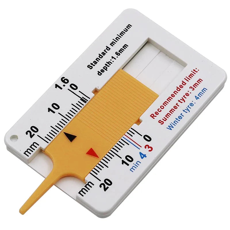 Digital Car Tyre Tire Tread Depth Gauge Meter Measurer Tool Caliper Thickness Gauges Tread Brake Pad Shoe Tire Monitoring Sys
