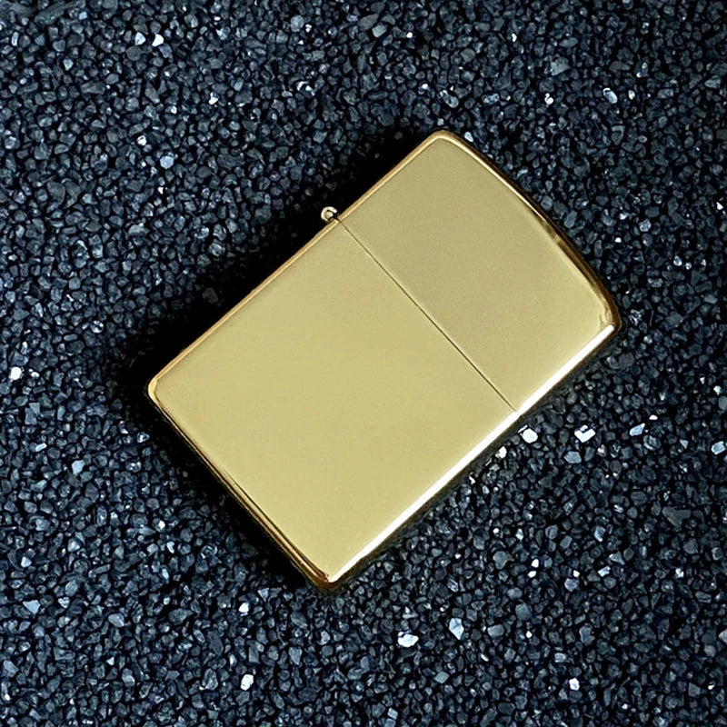 Outdoor Creative Mini Lighter Retro Keychain Pendant Cigar Cigarettes Smoking Accessories Lighters Funny Gadgets - Gold-M