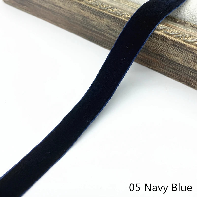 6-38mm Velvet Ribbon Wedding Party Decoration Handmade Gift Wrapping Hair Bowknot DIY Christmas #RoLi03