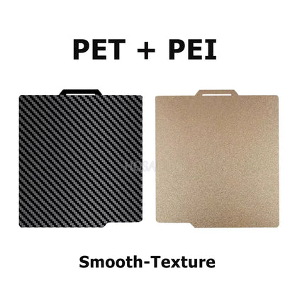3D Printer Build Plate for Bambu Lab P2S X1 X1C P1P P1S A1 3D Printer Accessories PET Carbon Fiber Diamond PEI Texture Heatbe