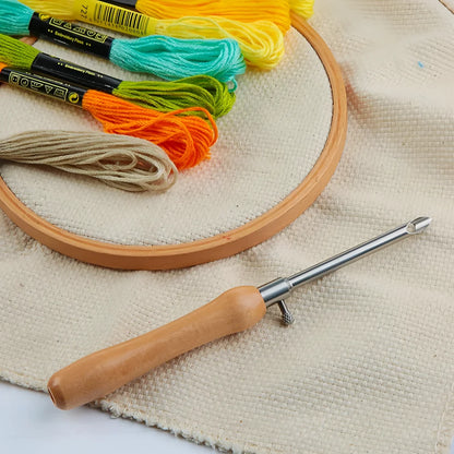 Needle Felting Tools Punch Needles Tool Embroidery Knitting Supplies Wool Felt Cross Beginners