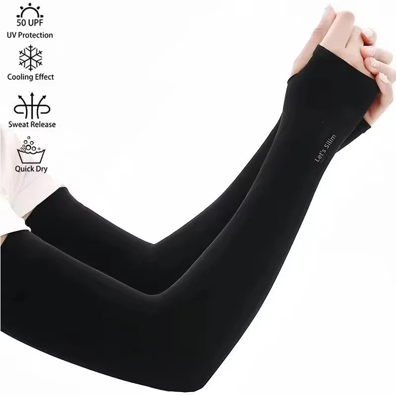 3/5PCS Arm Sleeves for Sun Protection Men's and Women's Elbow Sleeves for Outdoor Sports UV Protection Arm Sleeves