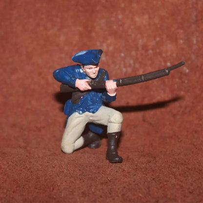Medieval Figure Musketeer Miniatures Ornaments Simulation Army Flagman Piper Soldier Action Figure Figurine Model Children To