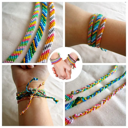 36/100pcs Mix Colors Embroidery Thread Cotton Sewing Skeins Craft Cross Stitch Floss Line DIY Tools Make Bracelets