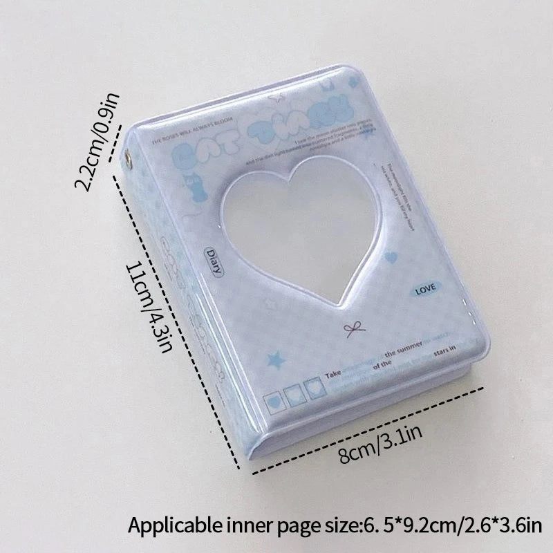 Kpop Photo Album Mini 3 Inch Album Photo Photocard Holder Idol Binder Photo Card Holder Card Collect Book Picture Protector 포