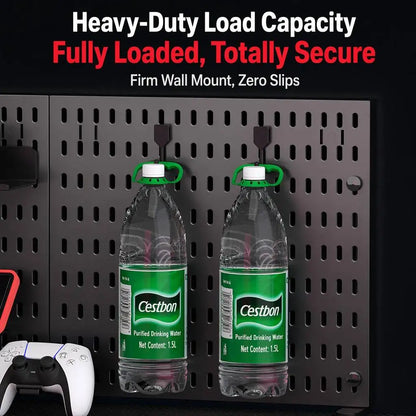 Pegboard Combination Desktop Storage Kit, Vertical and Clip-Type Pegboard Display Panels, Suitable for Home Office Storage.