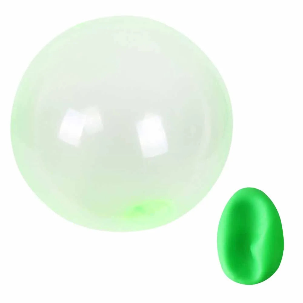 Kids Blow Up Balloon Toy Children Outdoor Soft Air Water Filled Bubble Ball Fun Party Game Summer Gift Inflatable Elastic Bal