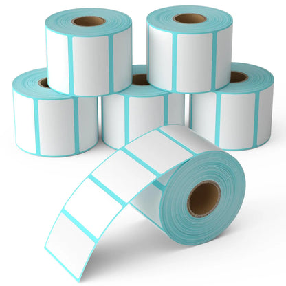 700pcs/Roll 40*20/40*30/50*30mm Print Supplies Thermal Label Sticker Paper Waterproof Supermarket Price Blank Label Direct Pr