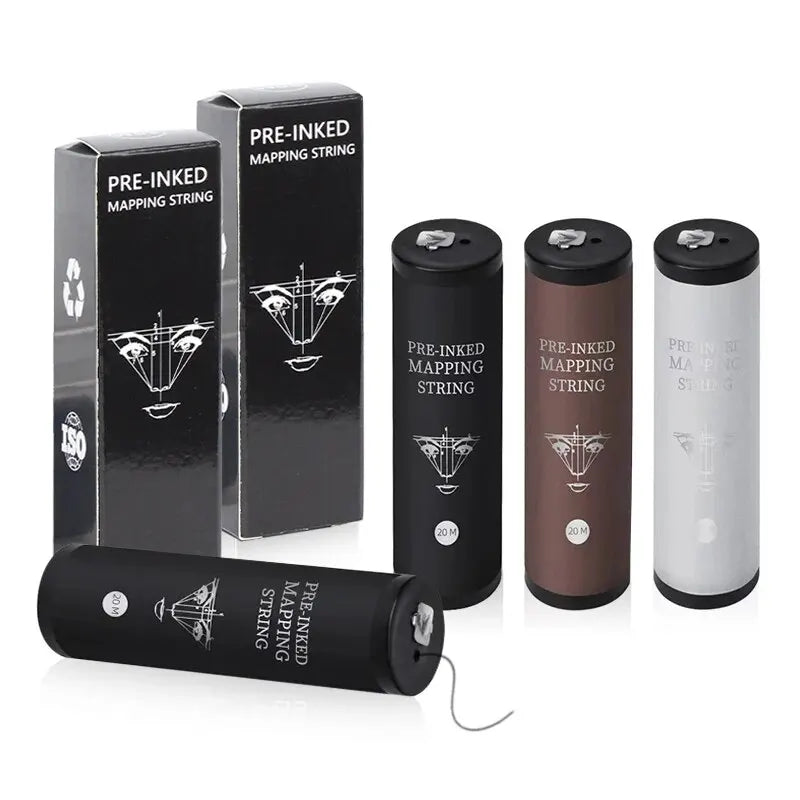 20M Elastic String Permanent Makeup Tattoo Supplies For Eyebrows Microblading Pre-Inked Mapping Tool Making Eyebrow String Li