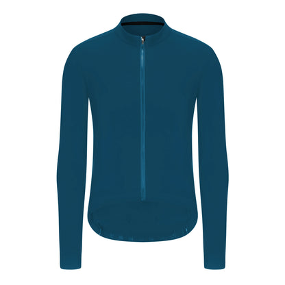 Rsantce 2024 Winter Thermal Fleece Cycling Jersey Top MTB Bike Outdoor Men's Bicycle Clothing Long Sleeve Shirt Uniform