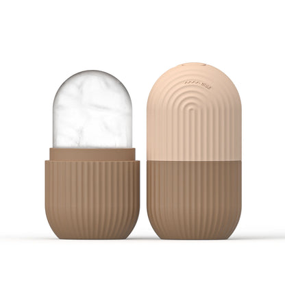 1pc silicone face ice cube mold for Beauty and Skin Care silicon face ice roller