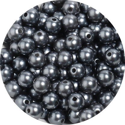 50-1000pcs/Lot Round ABS Imitation Pearl Beads Loose Beads Plastic Acrylic Spacer Bead For Jewelry Making Diy Bracelet Neckla