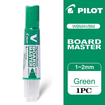 1PC Japan PILOT Whiteboard Marker WBMAVBM Large Capacity Ink Color Markers Office Accessories School Stationery Teacher Gift
