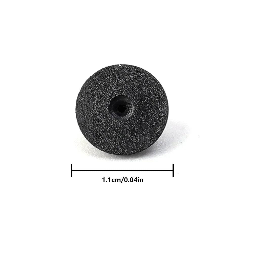 1000/50pcs PVC Rubber Pin Backs Butterfly Clutch Tie Tack Lapel Holder Clasp Pin Cap Keepers for Uniform Badges Replacement