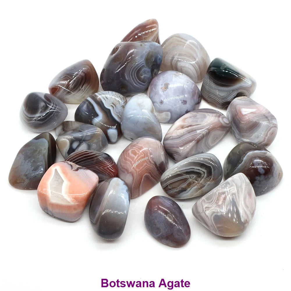 Natural Tumbled Stones Healing Crystal Reiki Quartz Gems Bulk Ore Gravel Energy Mineral Specimen Tank Aquarium Garden Home De