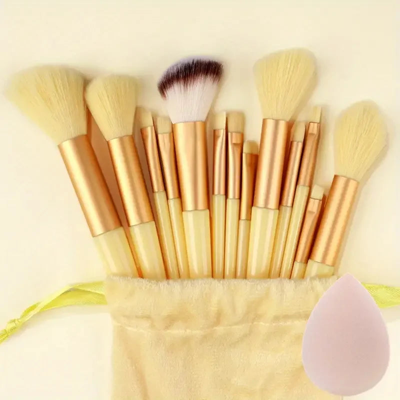 NEW 13PCS Makeup Brush Set Soft Fluffy Eye Shadow Foundation Blush Highlighter Concealer Brush Female Beauty Tool Christmas G
