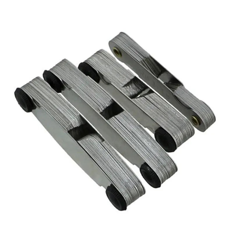 Radius Template R Gauge R1-6.5 7-14.5 15-25 26-80 Radius Gage Plate Fillet Gaug External Internal Concave Convex Measuring To
