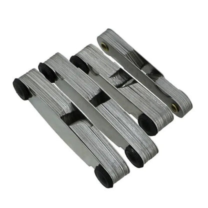 Radius Template R Gauge R1-6.5 7-14.5 15-25 26-80 Radius Gage Plate Fillet Gaug External Internal Concave Convex Measuring To