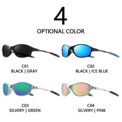 CRIXALIS Rectangle Full Rim Frame Sunglasses For Men Y2K Mirror Vintage Classic Taking Photos Sand Sea Drivng UV400 Shade