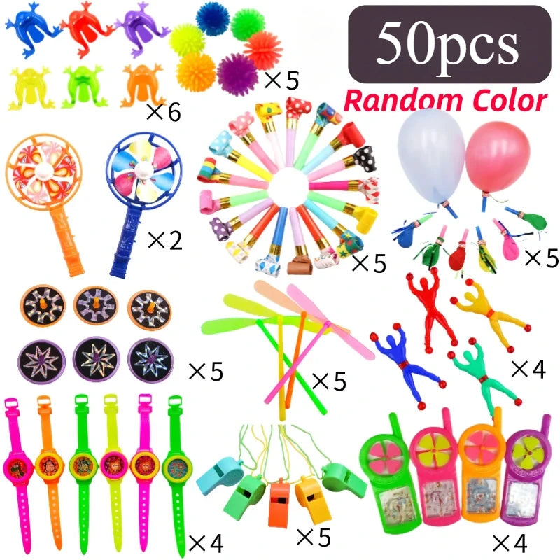 40-150 Pcs Kids Birthday Party Favors Pinata Guest Gift Assortment Giveaway Pinata Stuffed Bulk Kids Toys Gifts