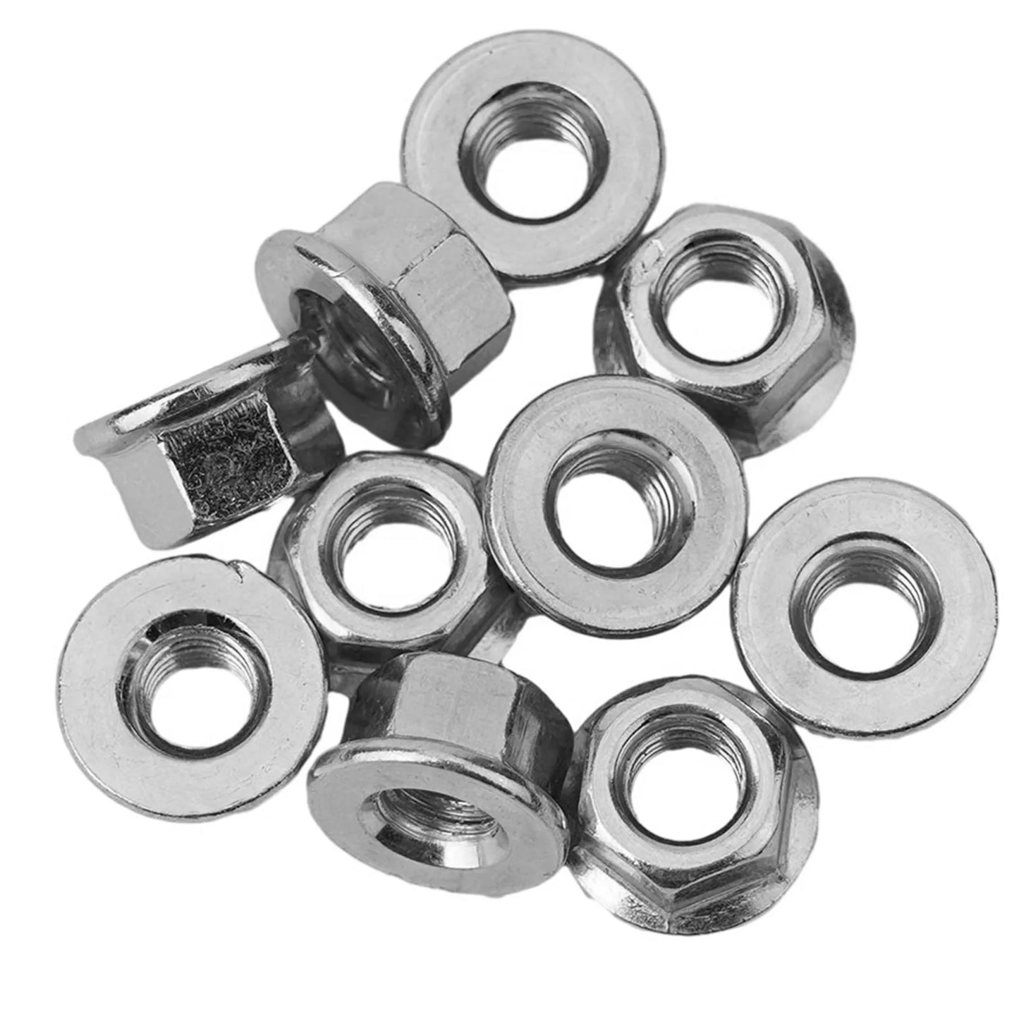 Metal Bar Nuts Perfect for Husqvarnas 362 365 371 372 357 359 350 353 345 288 281 181 340 (Pack of 10)