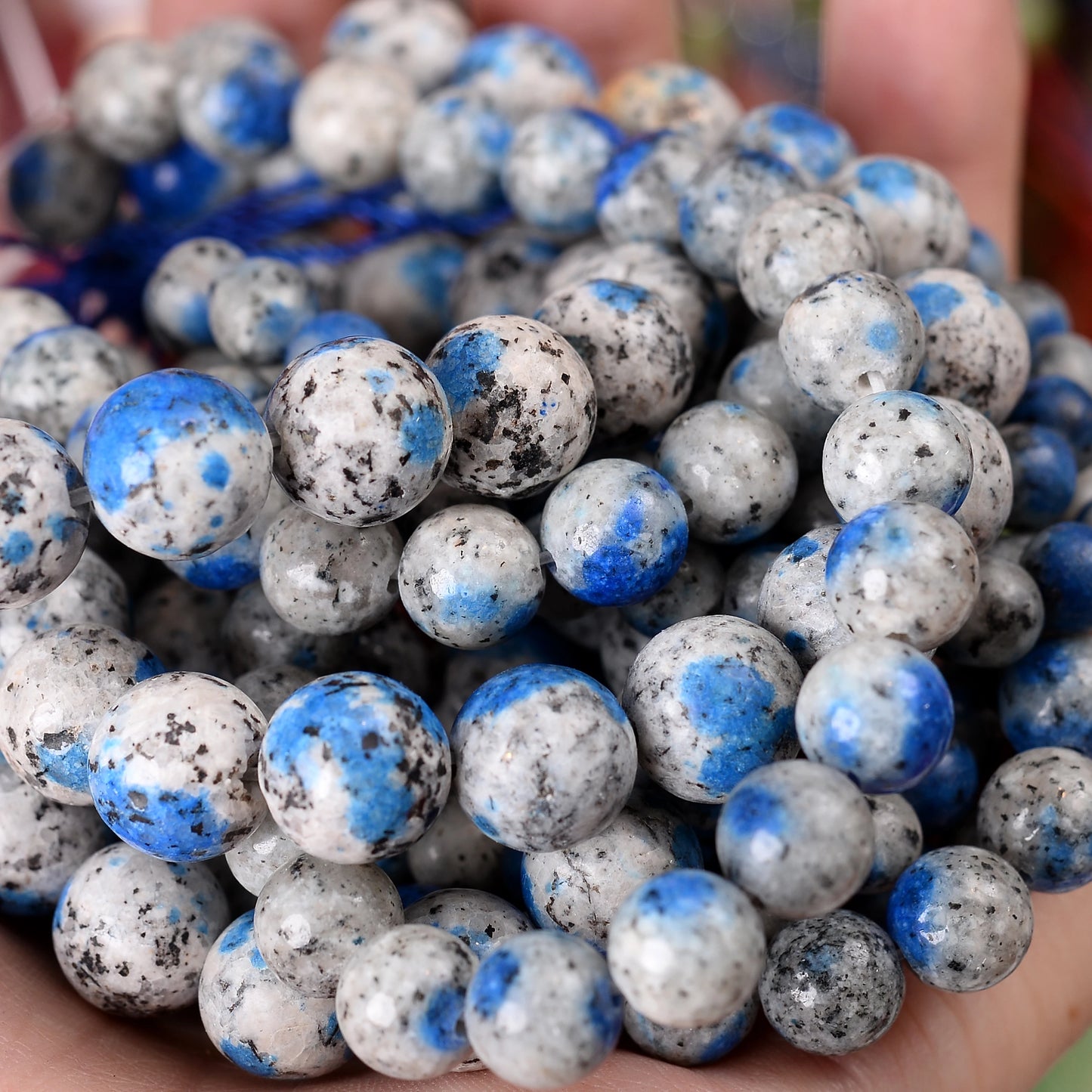 Natural Stone Beads Lava Jaspers Tiger Eye Quartz Agates Round Loose Beads for Jewelry Making DIY Bracelet Accessories 4-12MM
