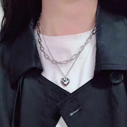 Vintage Necklace on Neck Chain Women's Jewelry Layered Accessories for Girls Clothing Aesthetic Gifts Fashion Pendant 2022 - 