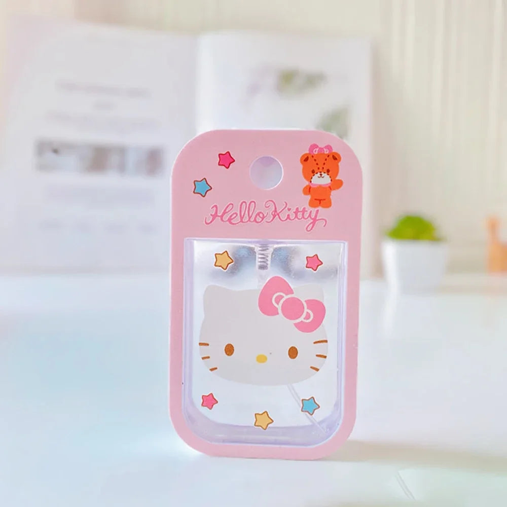 Sanrio Travel Perfume Bottle Refillable Melody Alcohol Bottle Kawaii Kuromi Cinnamoroll Gifts Boys Kids Girls Childrens