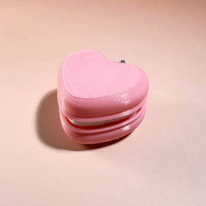 Calming Keychain Keys Finger Button Anti-stress Toys Strawberry Cake Ice Pizza Funny Decompression Gifts for Children Adults 
