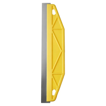 12-Inch Heavy-Duty Yellow Paint Shield Edger with Ergonomic Handle & Edge-Durable Plastic/Metal Wall Painting Tool for Precis