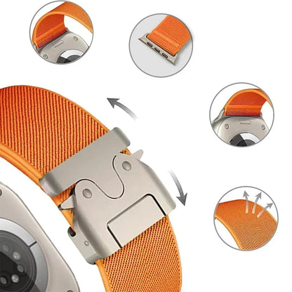 Parachute Straps For Apple Watch ultra 2 Band 49mm 45mm 46mm 44mm 42mm 40mm 41mm correa Bracelet IWatch Series 10 9 8 7 6 3 S